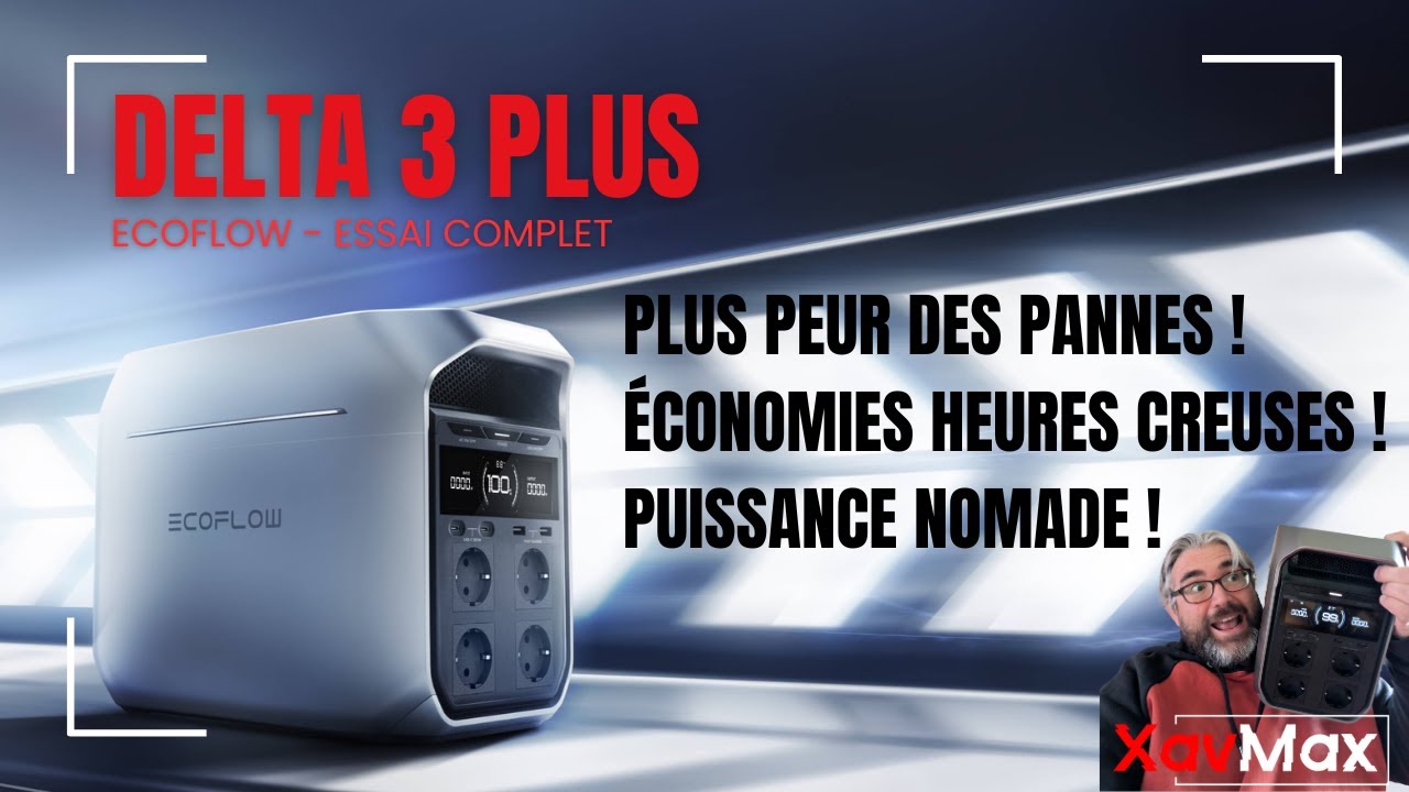 EcoFlow Delta 3 : Les Fonctions de la Pro pour 1/3 du Prix 🔋 Test & Avis 🔋