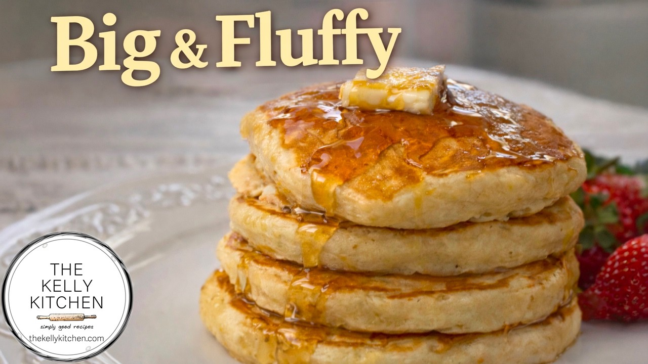 How to Make the FLUFFIEST Pancakes Ever (From Scratch) | Easy, Quick, & Delicious Breakfast Recipe