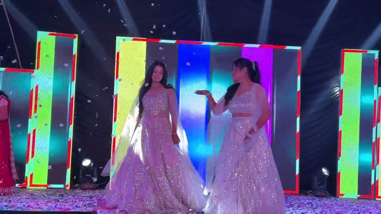 Mini's sangeet dance 