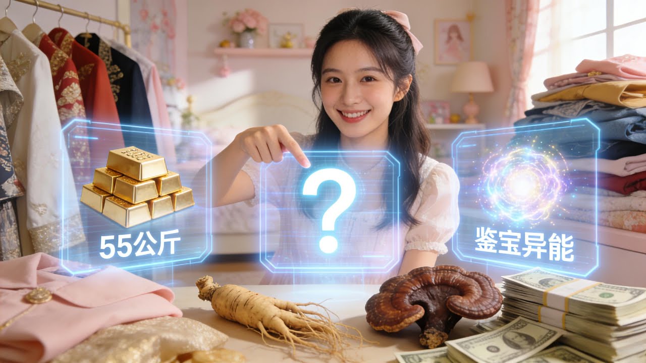 女孩失業窮的只能買臨期食品，意外覺醒抽獎系統，完成系統任務即可獲得抽獎機會，獎品有百萬現金、金磚和各種異能，這下直接發了！#無腦劇 #完結短劇#短劇
