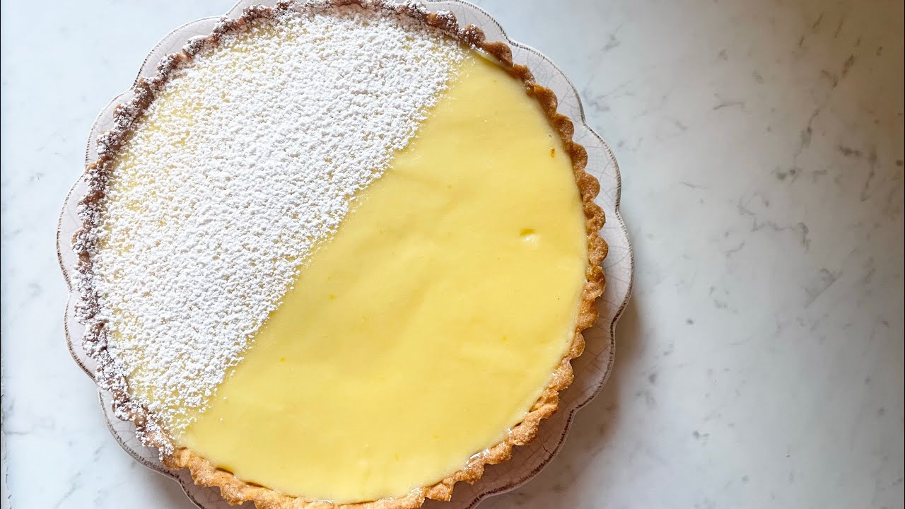 シンプルが美味しいレモンのタルト / Tarte au citron