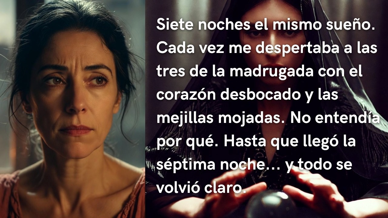 Siete noches el mismo sueño. La séptima noche lo entendí todo