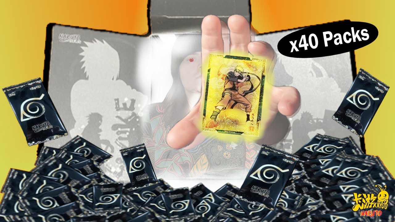 4K Opening 4 Booster boxes of Naruto Kayou Ninja Age (NEW) DID WE GET HIM?!?!