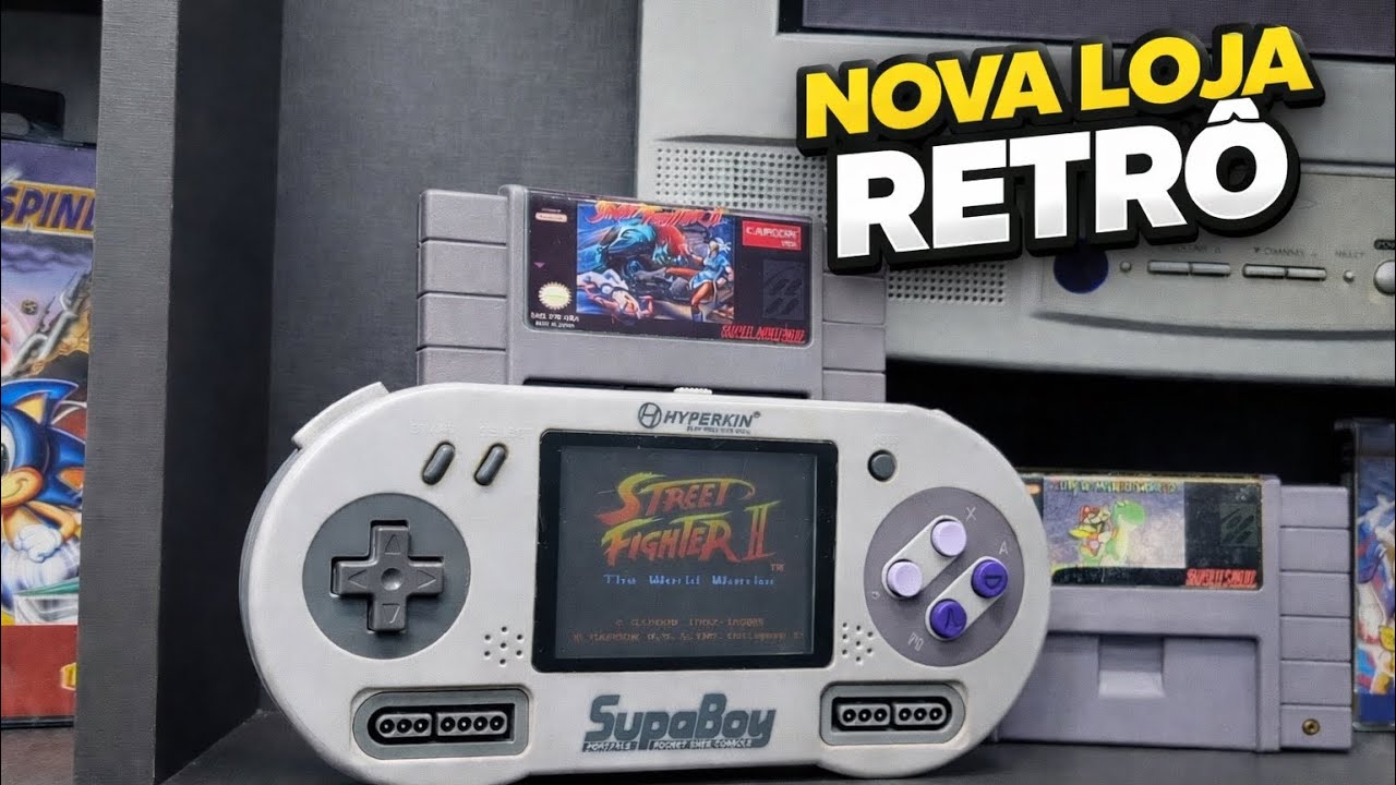 Охота на геймеров в магазине ретро-игр в Сан-Паулу, WARPZONE WORLD!!!