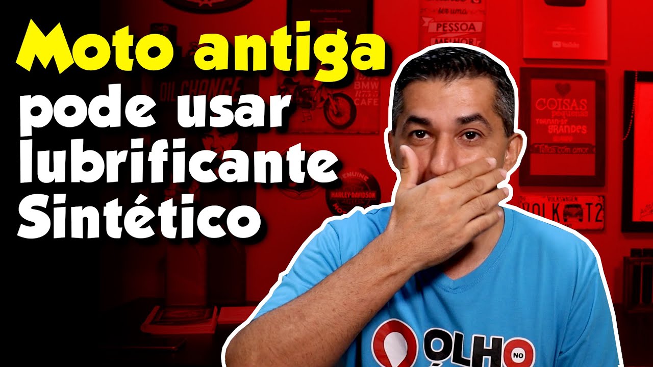 Moto Antiga pode usar Óleo Sintético - Olho no Óleo
