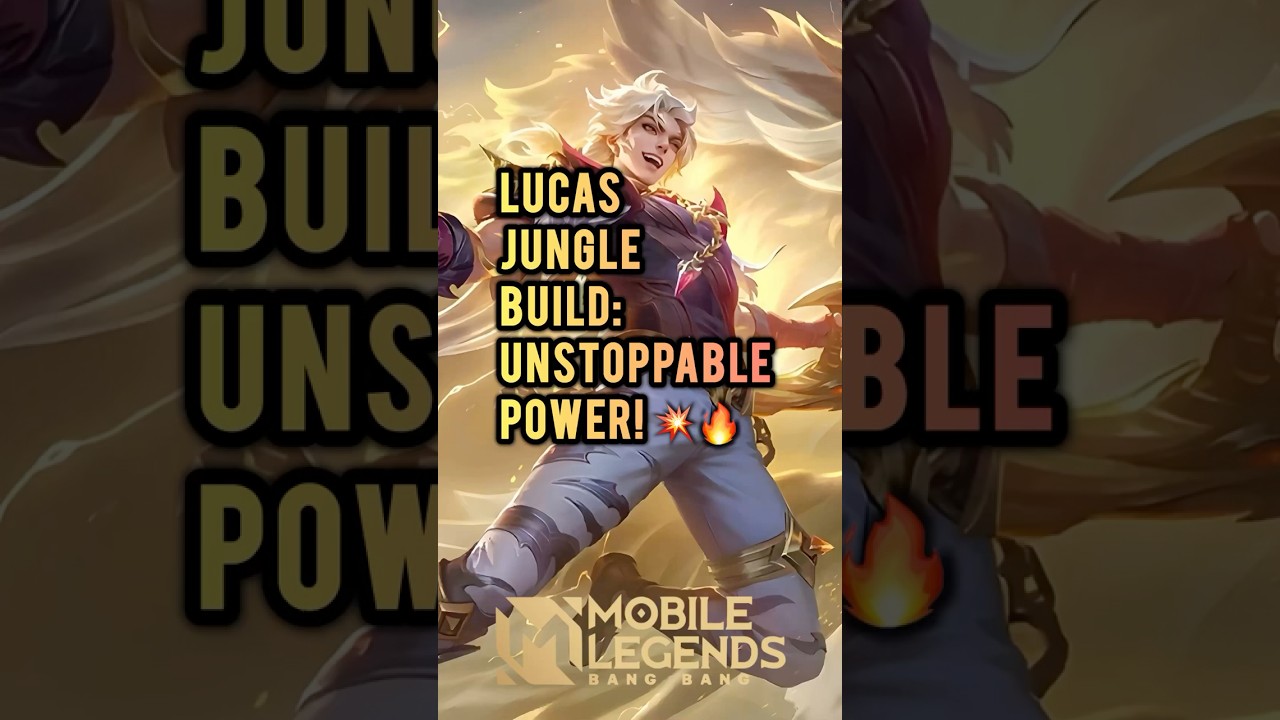 Best Lucas Jungle Build and Emblem in Mobile Legends! 💪🔥 Master the Game!