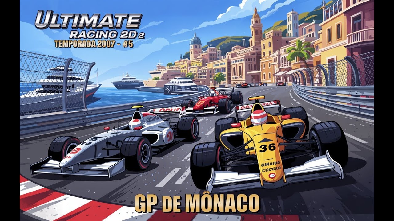 Ultimate Racing 2D 2 - Temporada 2007 pela Renault - GP de Mônaco - #5