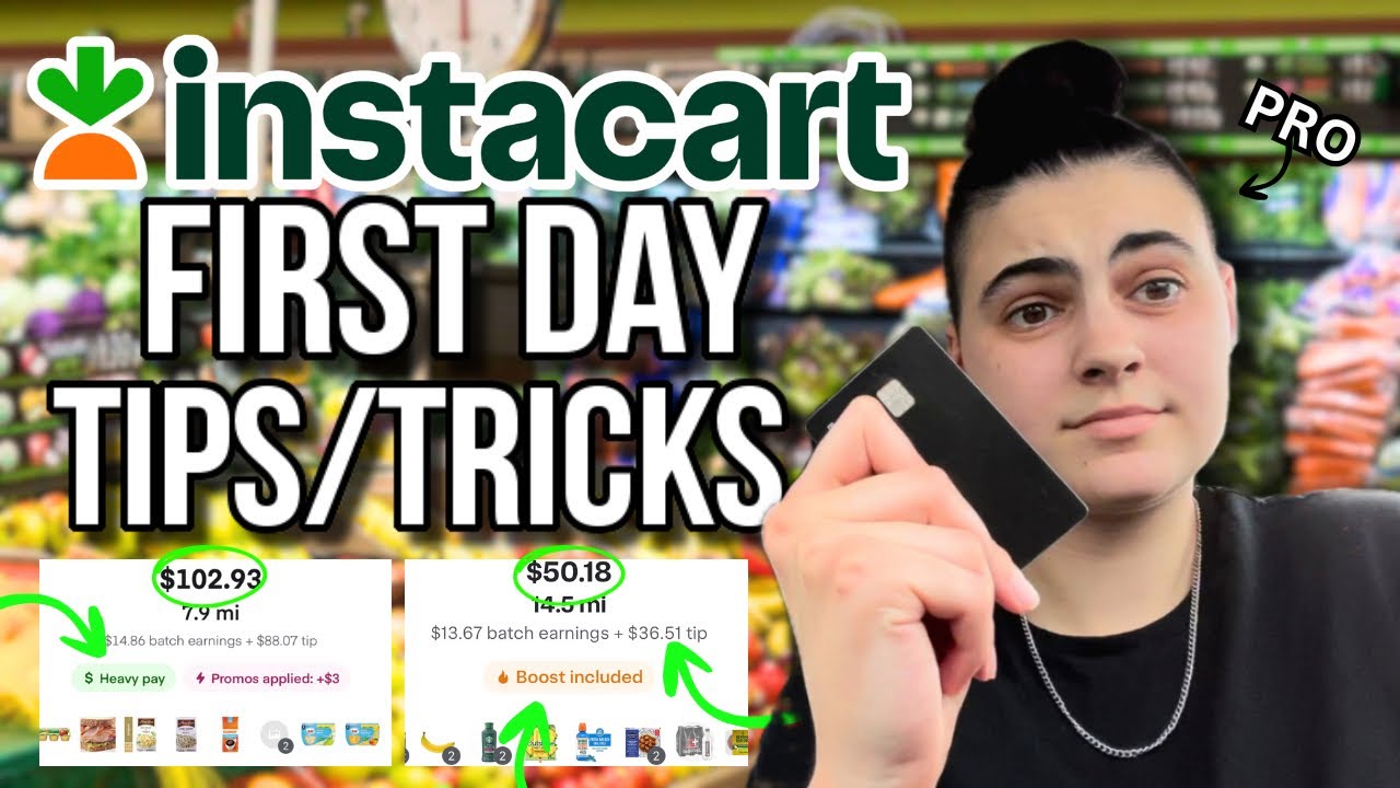 Советы и рекомендации для покупателей Instacart на первый день (2025)