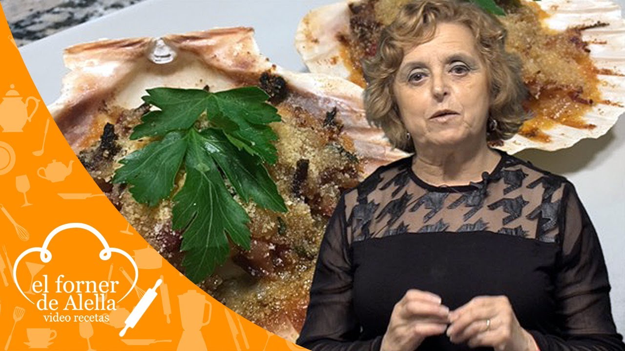 Vieiras gallegas al horno