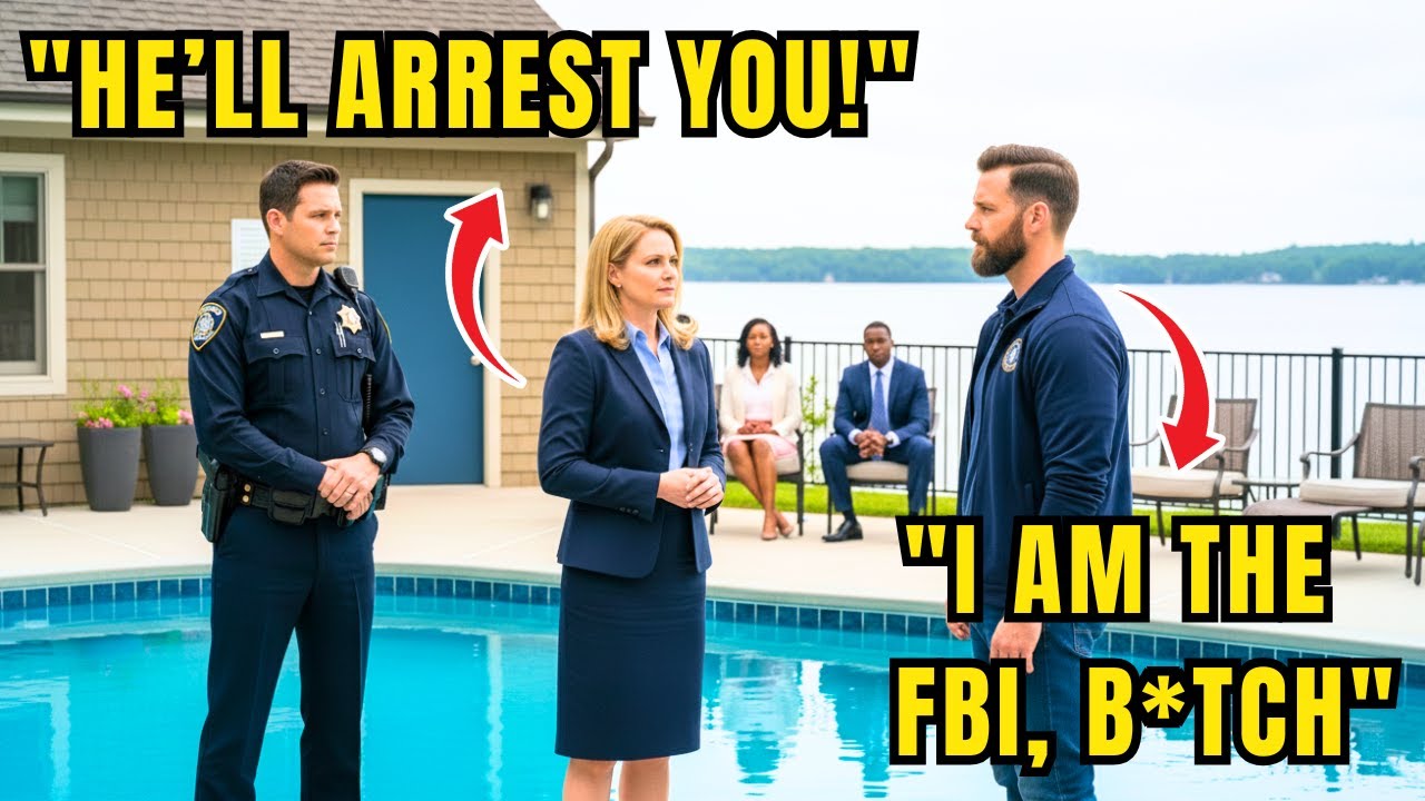 HOA Karen Sent Her Cop Husband to Take My Pool Keys — Didn’t Know I’m Undercover with the FBI!