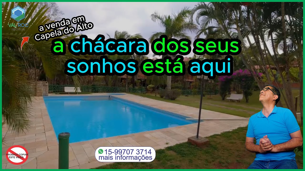 A chacara dos seus sonhos, com lago de pesca  em Capela do Alto