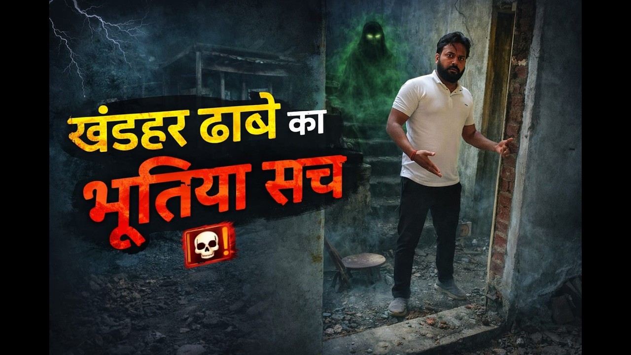 खंडहर ढाबे का भूतिया रहस्य The Haunted Dhaba Mystery  Ghost Investigation #hauntedvlog #ghoststories