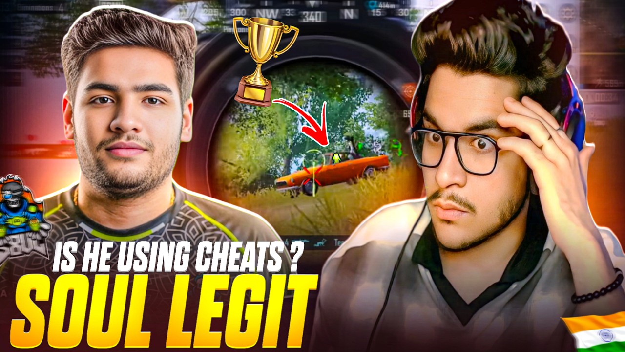 🥵BGIS CHAMPION *Iqoo Soul*  *Soul Legit* Best Moments in Pubg Mobile