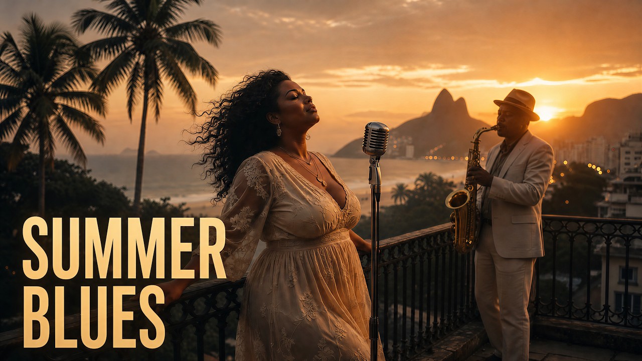 Hot July Blues &mdash; Deep Female Vocals &mdash; Slow Summer Night Blues 1960s 1970s
