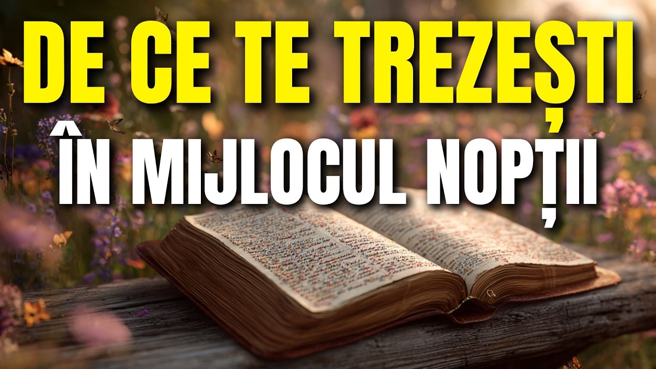 Mesajul pe care ți-l trimite Dumnezeu atunci când te trezește în liniștea nopții