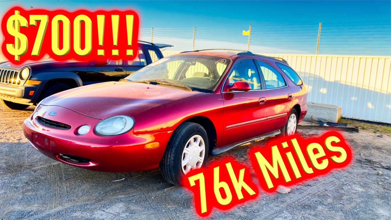 I won a 76K Mile 1996 Ford Taurus Station Wagon from IAA for $700 - Run and Drive?