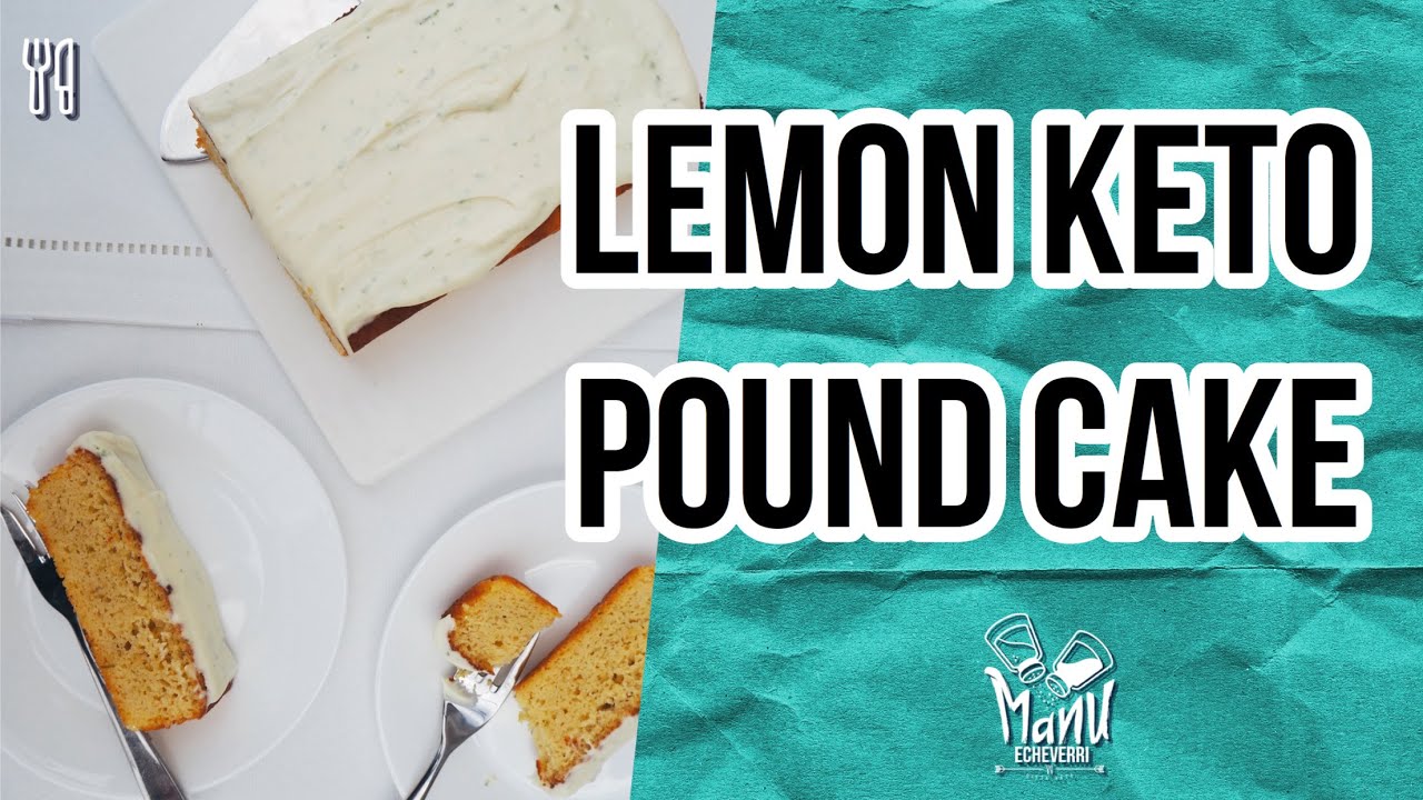 🍰🍋TORTA KETO DE LIMON Y COCO POSTRE SALUDABLE | KETO COCONUT LEMON POUND CAKE | Manu Echeverri