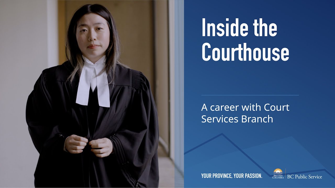 Inside the Courthouse &ndash; A career with Court Services Branch