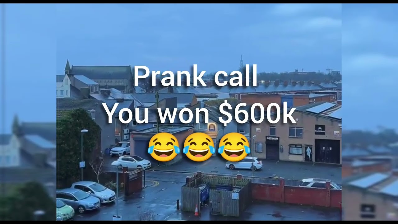 Funny Prank call - you've won 600k $ 😂 #prank #funny 