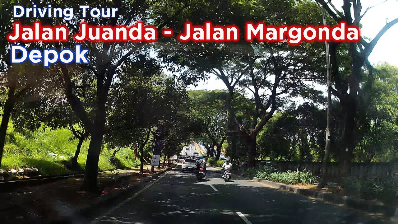 Jalan Raya Bogor - Jalan Juanda Depok - Jalan Margonda Depok ~ Driving around Jakarta