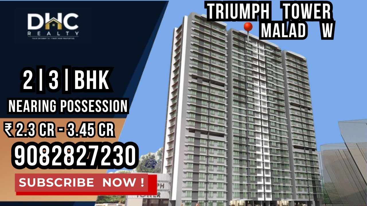 Nicco Triumph Tower Malad West Mumbai | Best Project in Malad | 2BHK  3BHK Flat | Nearing possession