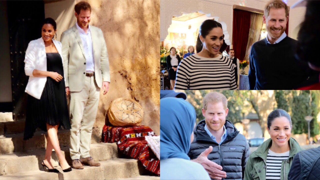 Duke & Duchess Of Sussex Harry & Meghan ALL MOMENTS Morocco Final Day - 2019!