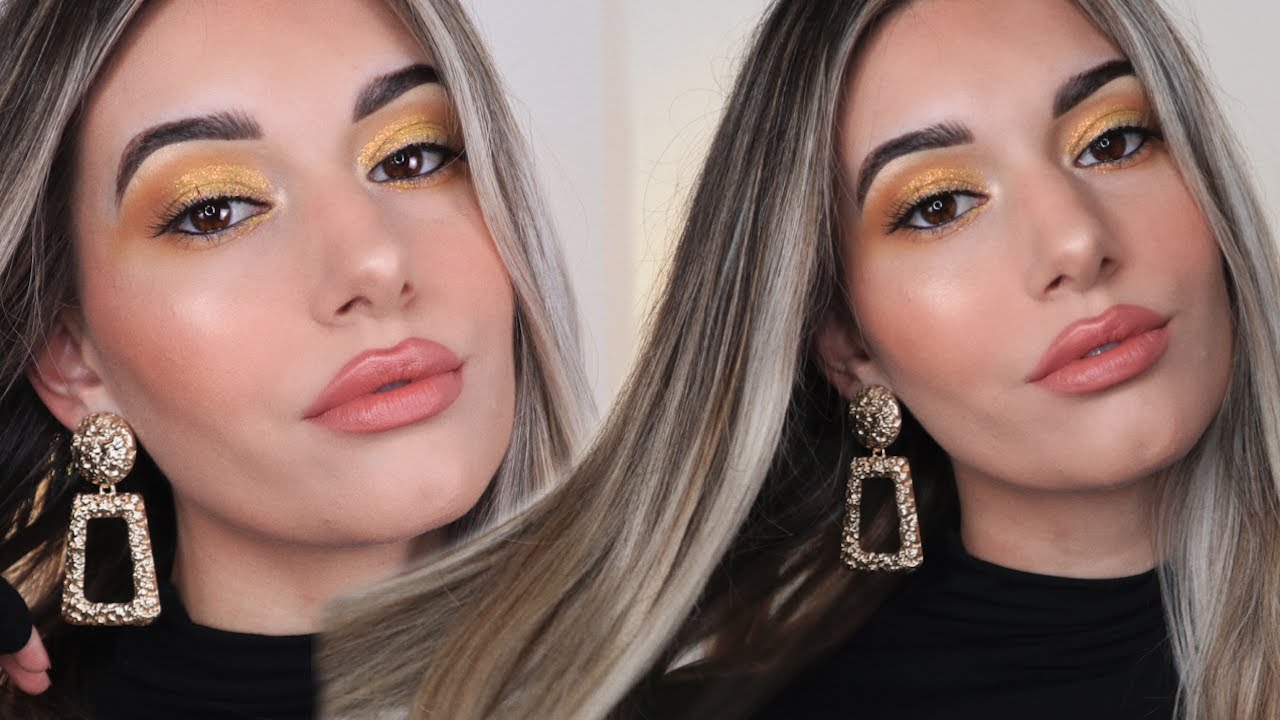 5 Days of Fall | Yellow Sunset Makeup Tutorial