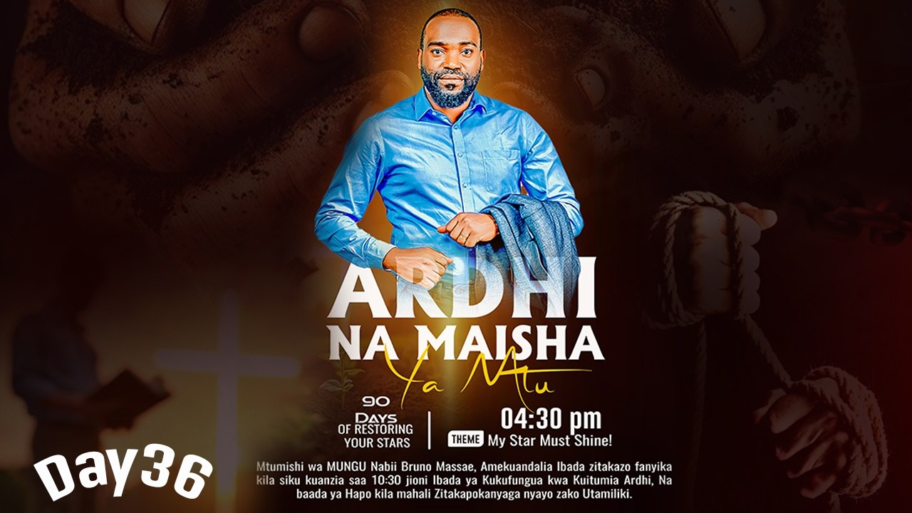(DAY 36 )  ARDHI NA MAISHA YA MTU--SIKU 90 ZA KURUDISHA NYOTA ZAKO || Prophet Bruno