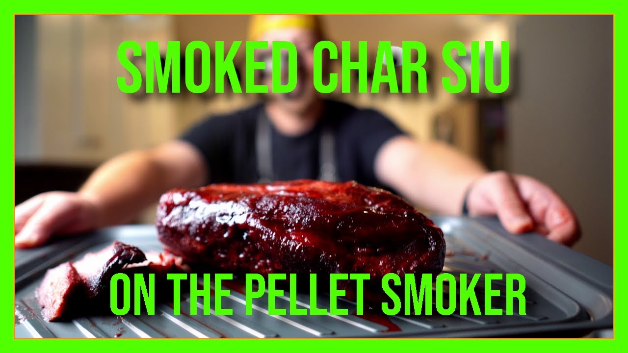 How to smoke Char Siu (Chinese BBQ Pork Butt)!