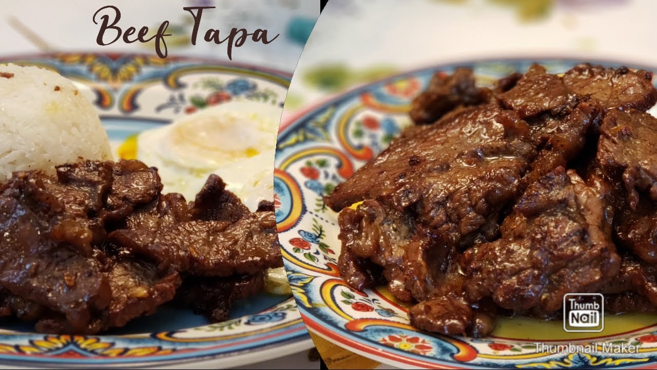 Easy Beef Tapa | Filipino Breakfast