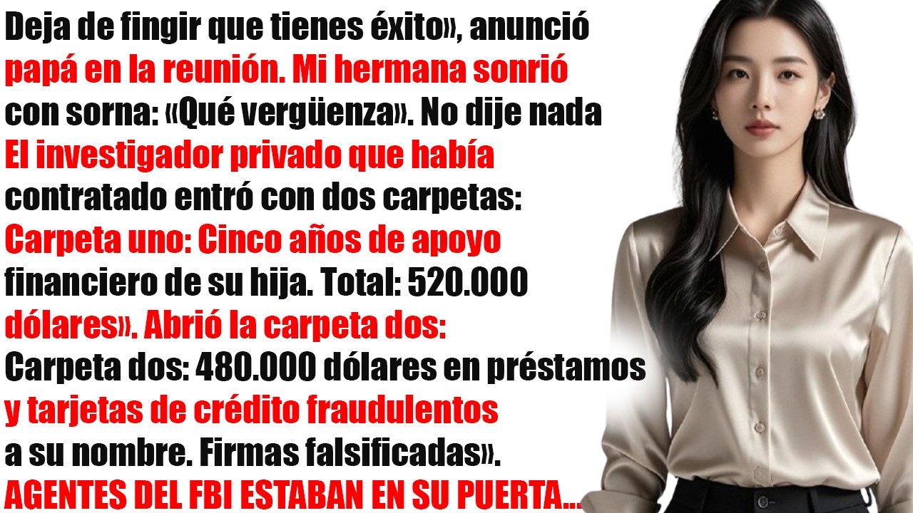 La familia dijo: “Deja de fingir que eres exitoso” — hasta que un detective expuso su fraude