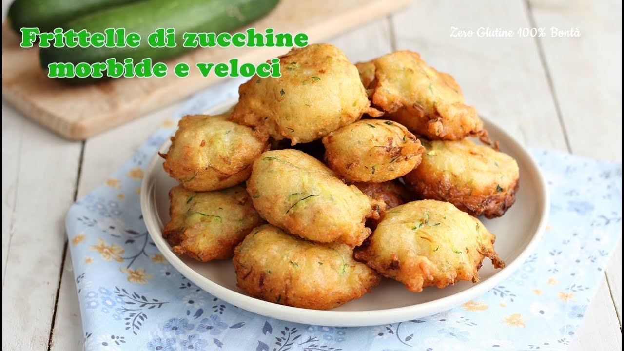Frittelle di zucchine morbidissime e veloci da preparare