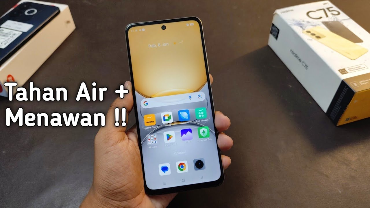 Kuat Luar biasa, Desain menawan - Update & Review Realme C75 8/128