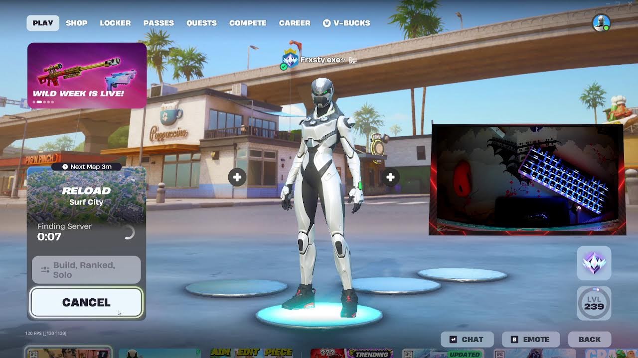 Grinding Unreal Ranked Solo in Fortnite (No Commentary)