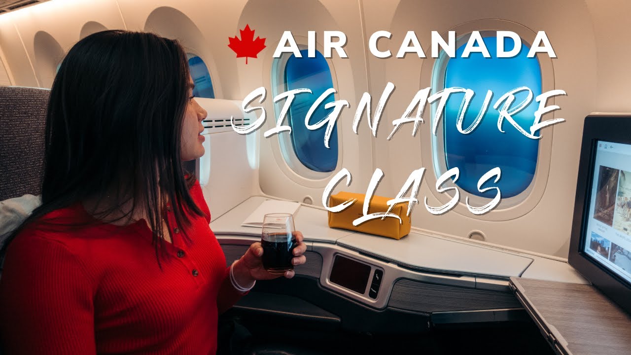 Air Canada Boeing 787-9 Dreamliner Signature Class // (YVR to ICN)