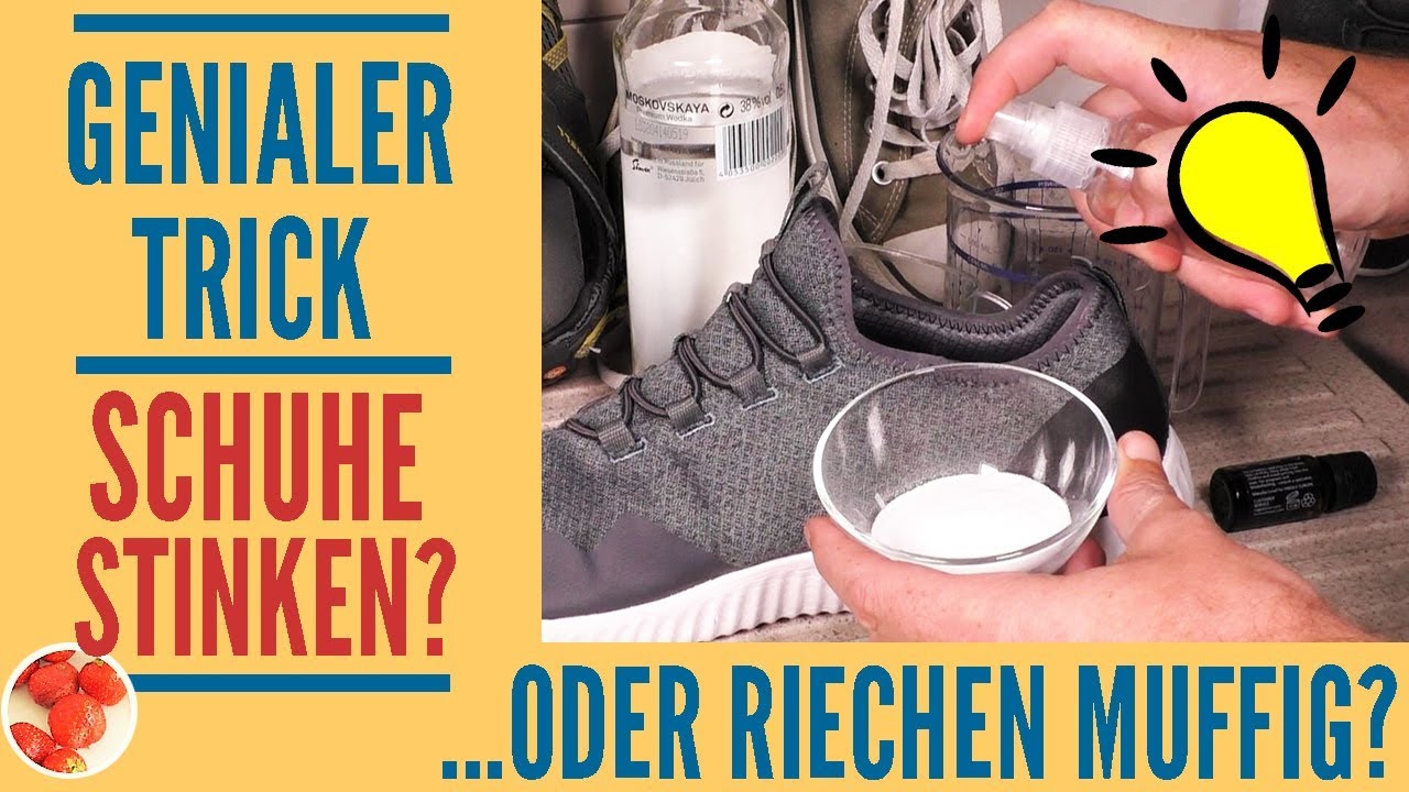 Genialer Trick: Schuhe stinken oder riechen muffig? Dieser Tipp hilft sofort