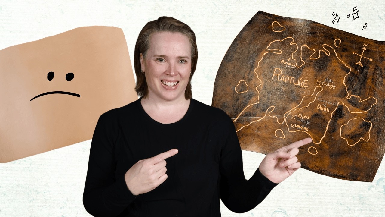 Burning a Fantasy Map into Leather | Pyrography & Parley