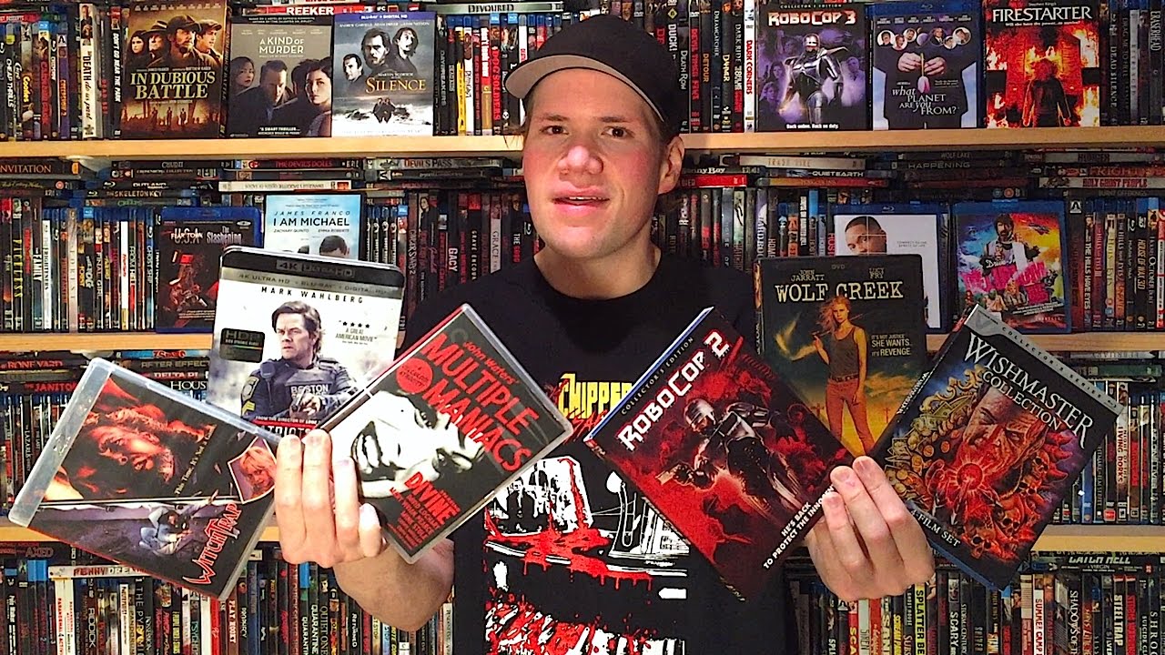 My Blu-ray Collection Update 3/18/17 : Blu ray and Dvd Movie Reviews