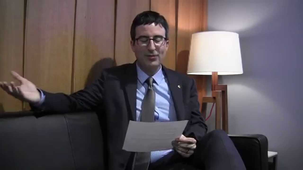 Unqualified Advice: John Oliver