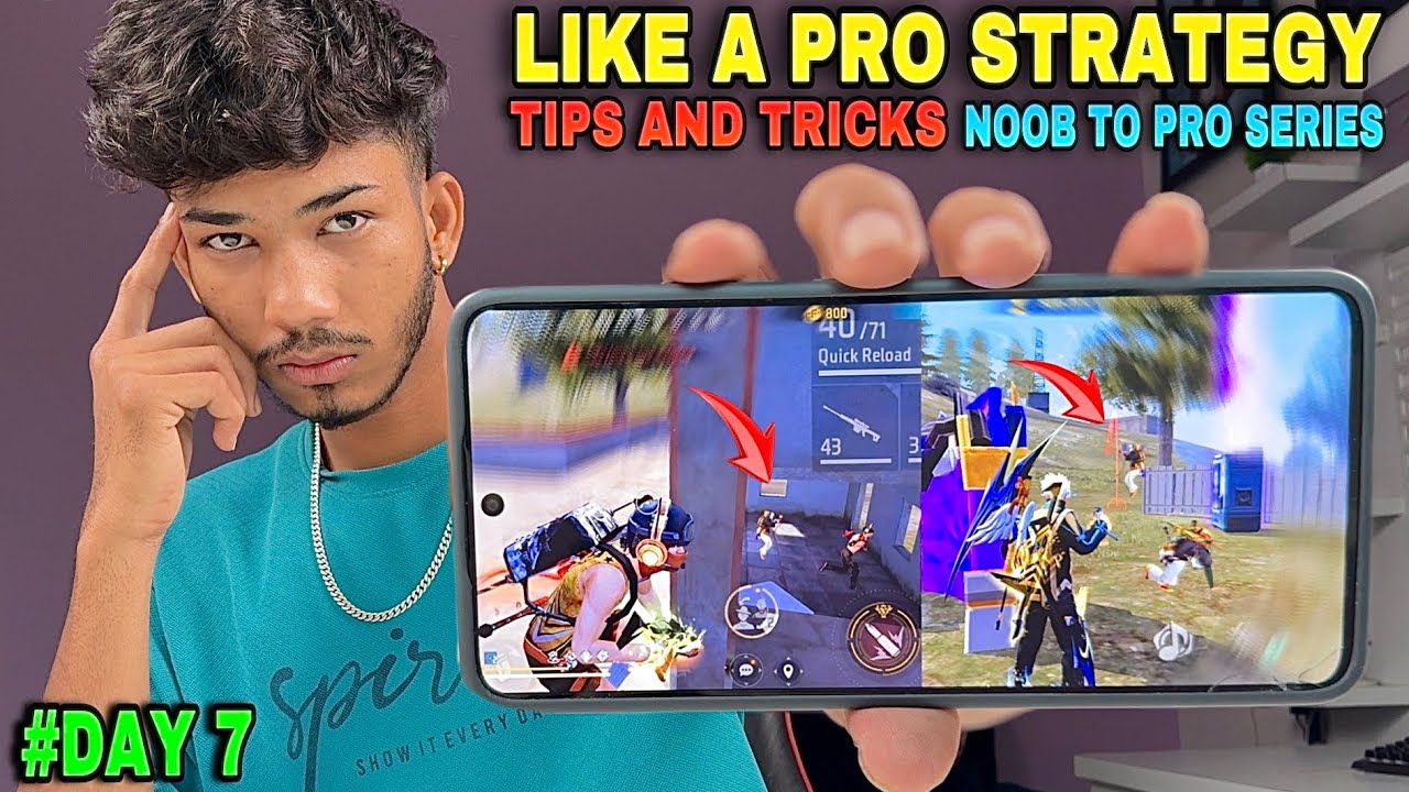 FREE FIRE LIKE A PRO! Advanced Gameplay Strategies tips and tricks noob to pro Series day 7