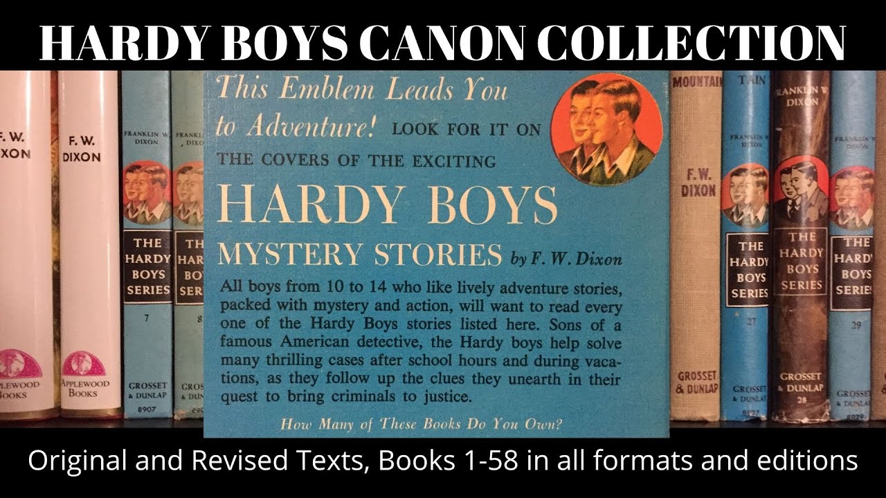The Hardy Boys Original Canon Series Book Collection