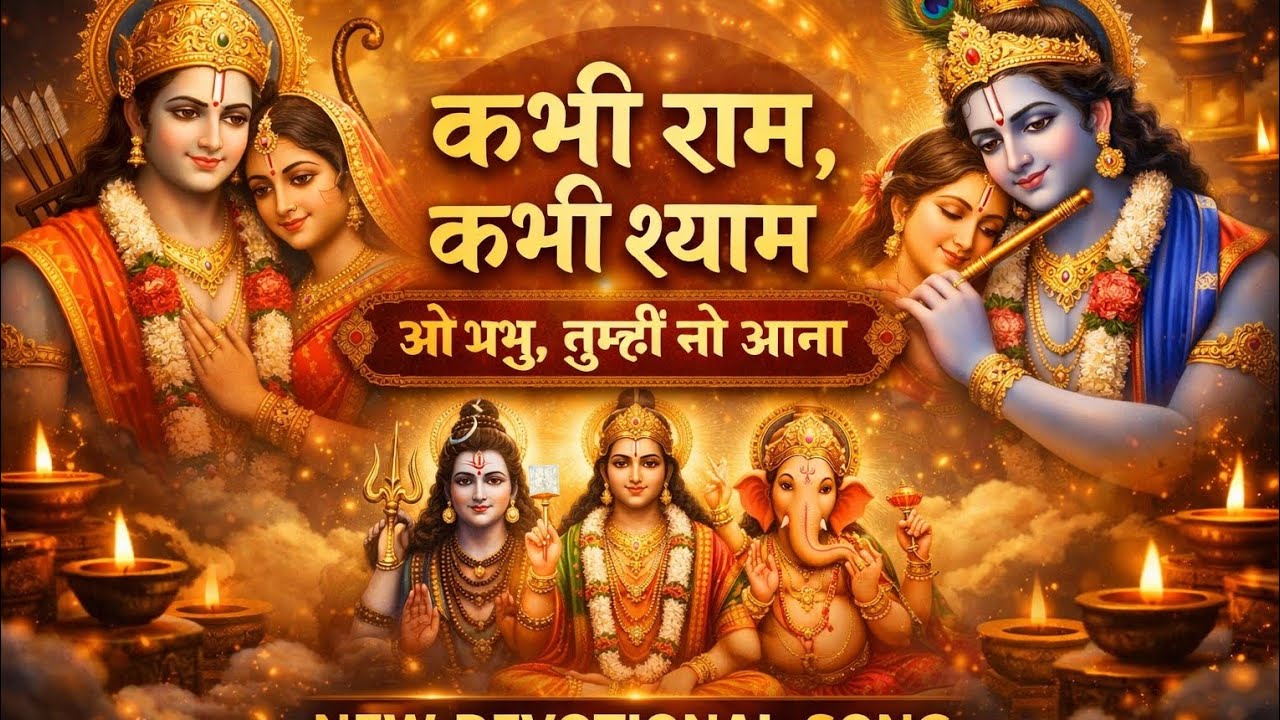 “कभी राम… कभी श्याम… ओ प्रभु तुम ही तो आना | New Devotional Bhajan 2026”