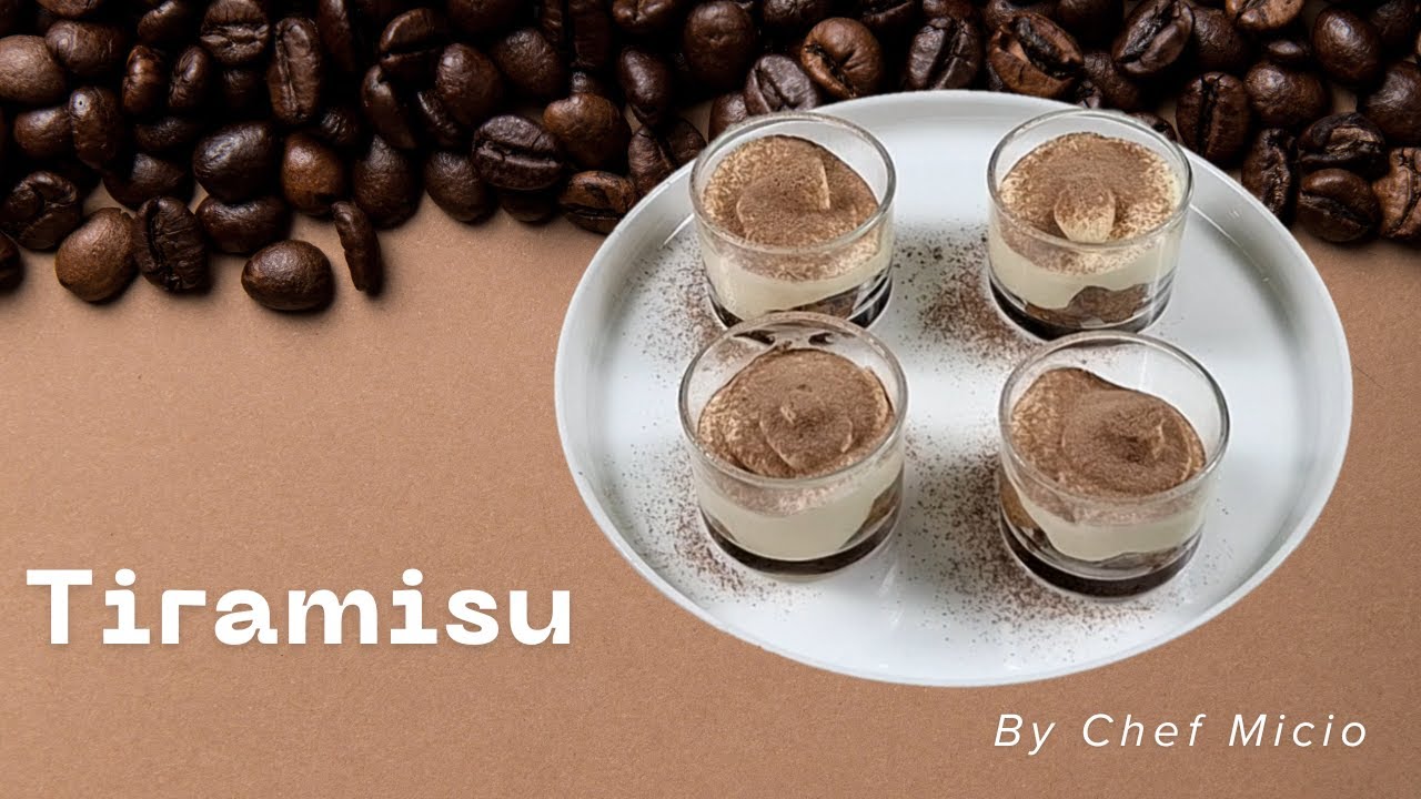 Mini Tiramisu en verrines