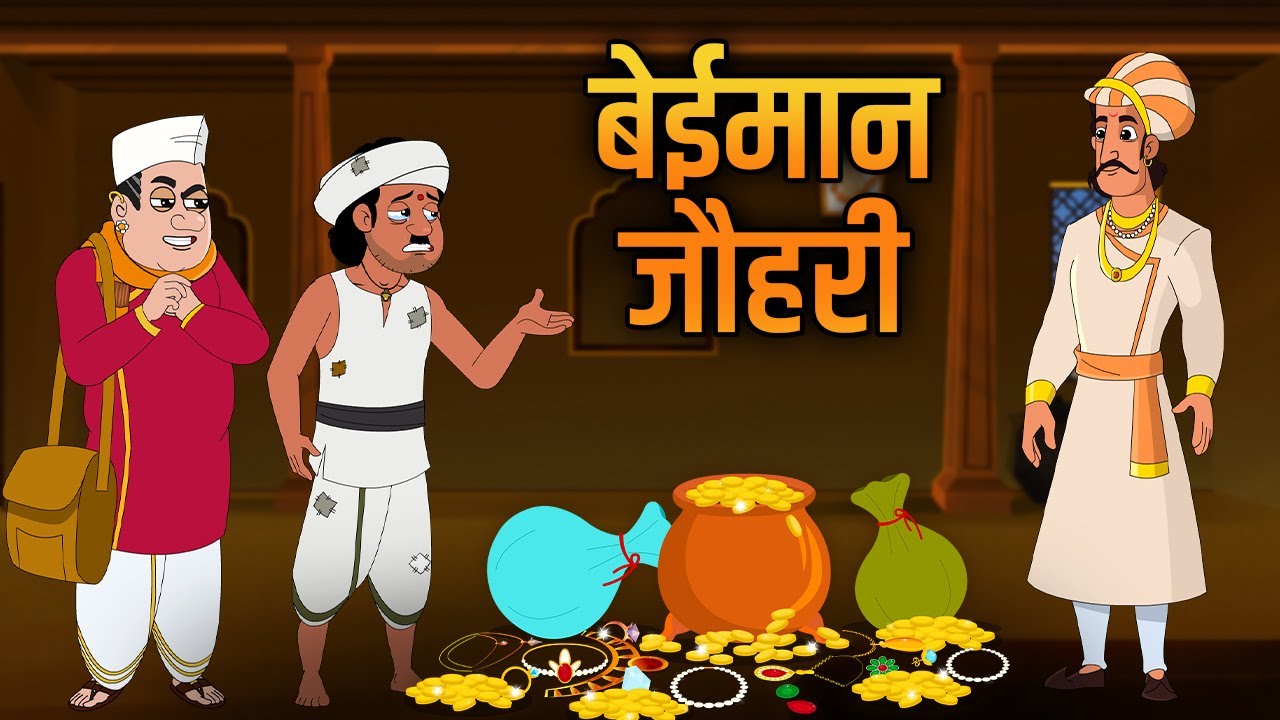 बेईमान जौहरी | Dishonest Jeweler | Akbar Birbal Ki Kahani | Akbar Birbal Stories In Hindi | Ep 24
