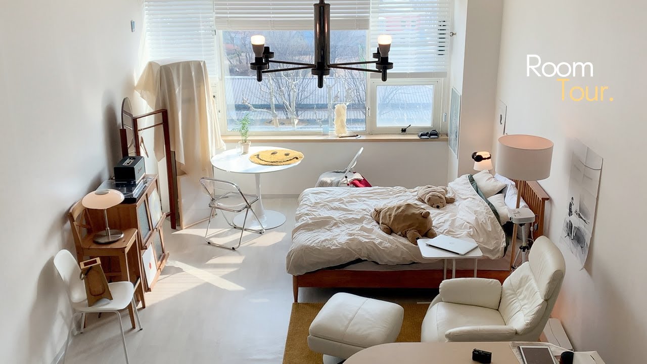 (sub) 🏡15평 복층 원룸 오피스텔 랜선 집들이ㅣ햇살 맛집 자취방 룸투어ㅣ알뜰살뜰 셀프 인테리어(ft. 당근마켓)ㅣ인테리어 정보
