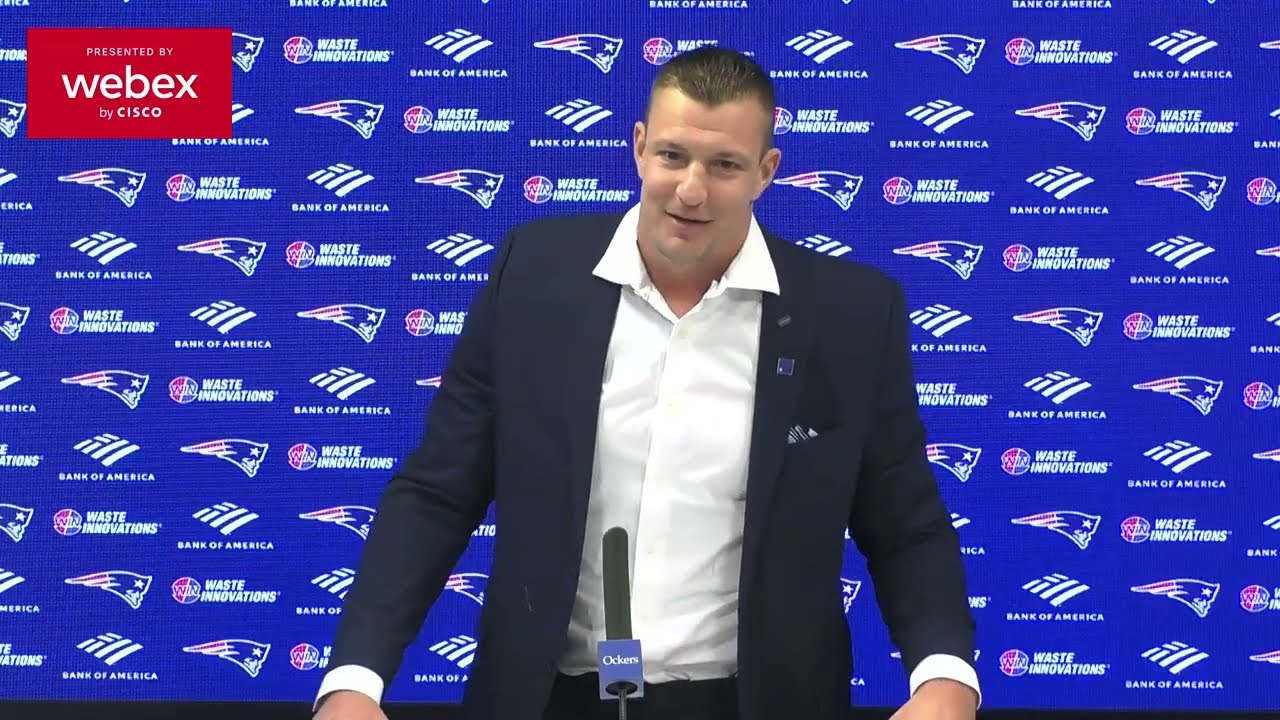Rob Gronkowski Retires A Patriot Press Conference