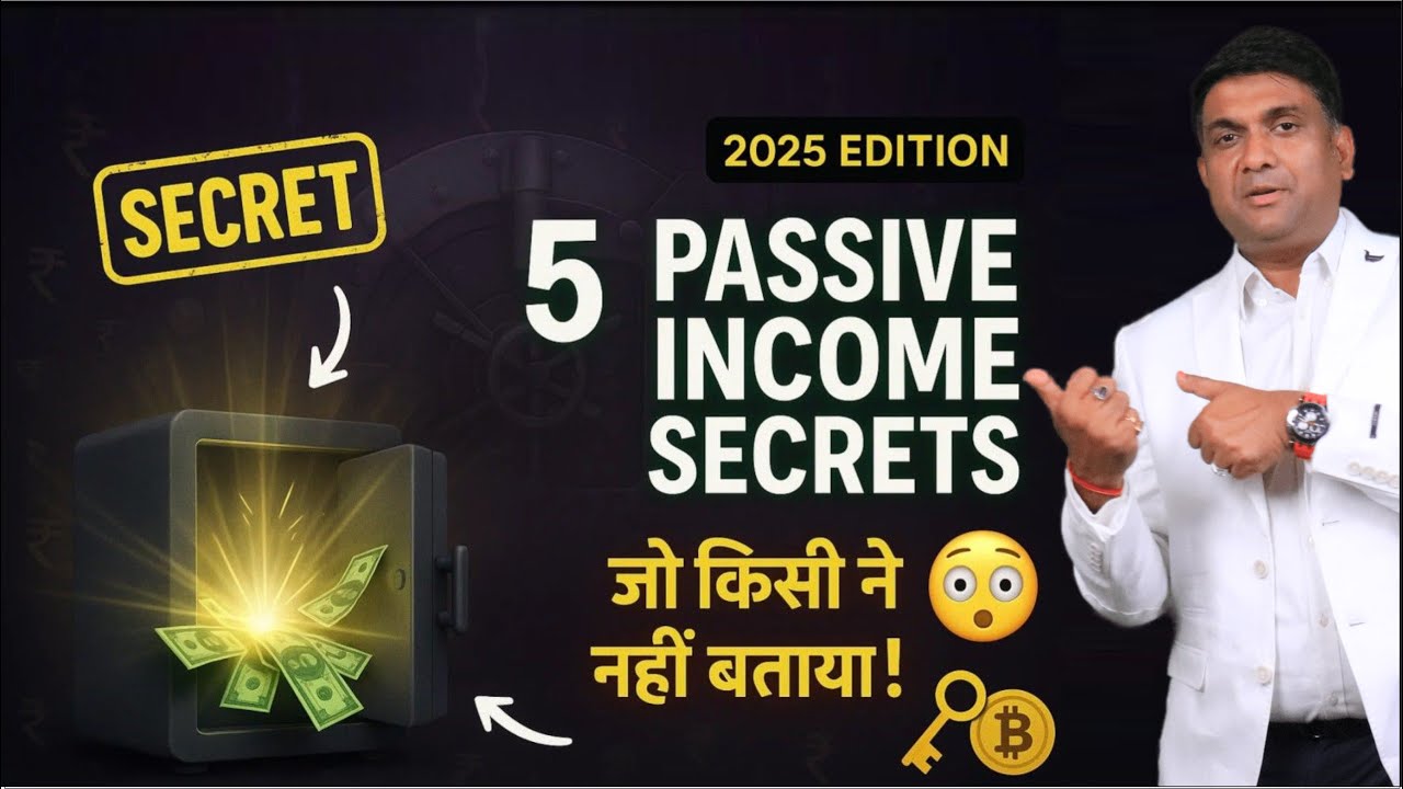 5 Passive Income Ideas in India 2025 | Best Side Income Sources with Job | Mukul Agarwal