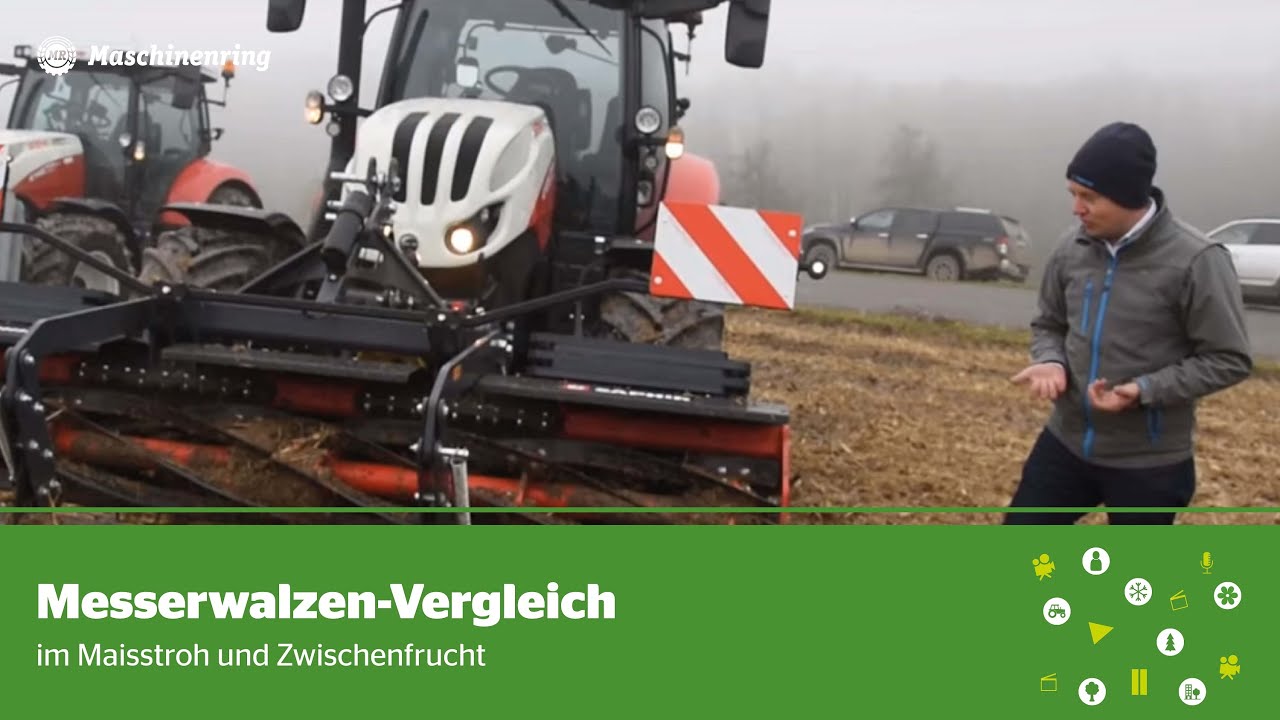 Messerwalzen im Vergleich
