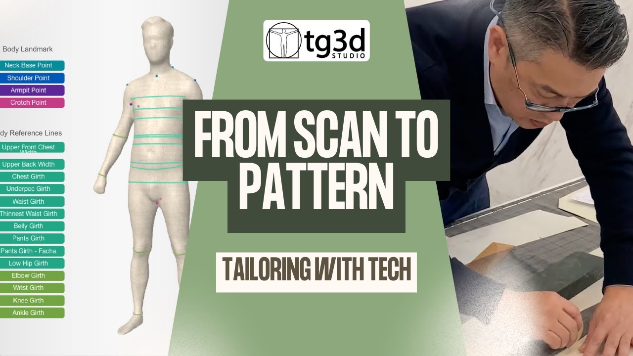 How Tailors Use 3D Body Scanners & Visualizers to Create the Perfect Fit