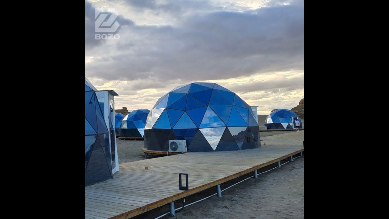 Experience Luxury Glamping with Bozo Tent's Durable Geodesic Dome Tents